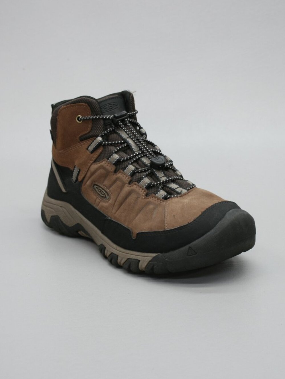 Keen Big Kid's 6 Youth Boy's Targhee IV Mid Waterproof Hiking Shoes Ankle Boots